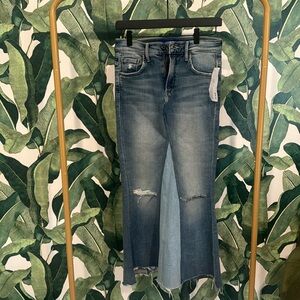 NWT size 25 Mother denim- the mended maxi skirt. Sooo cute!!